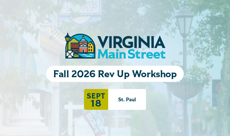Virginia Main Street 2026 የመኸር ሪቭ አፕ - St. Paul